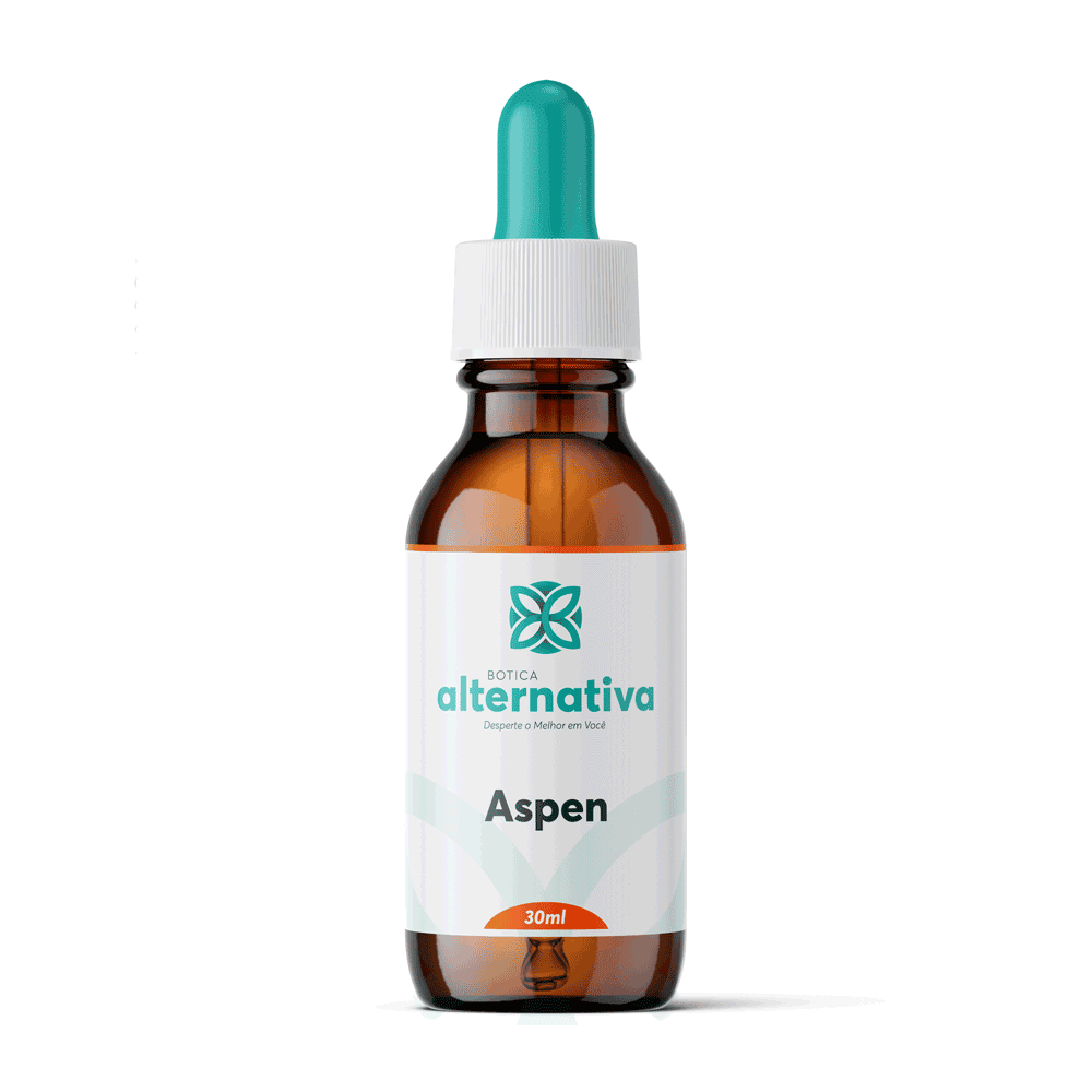 Floral de Bach Aspen – 30ml - SEM ÁLCOOL | Botica Alternativa